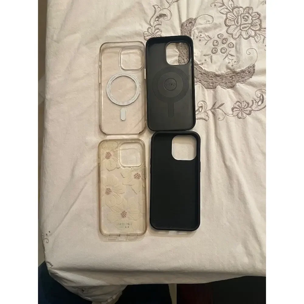 Four (4) Preloved iPhone 13 Pro Max Fashion Phone Cases